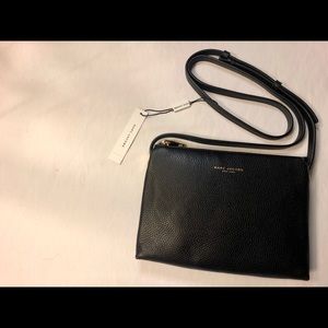 Marc Jacobs Black Leather Crossbody Bag